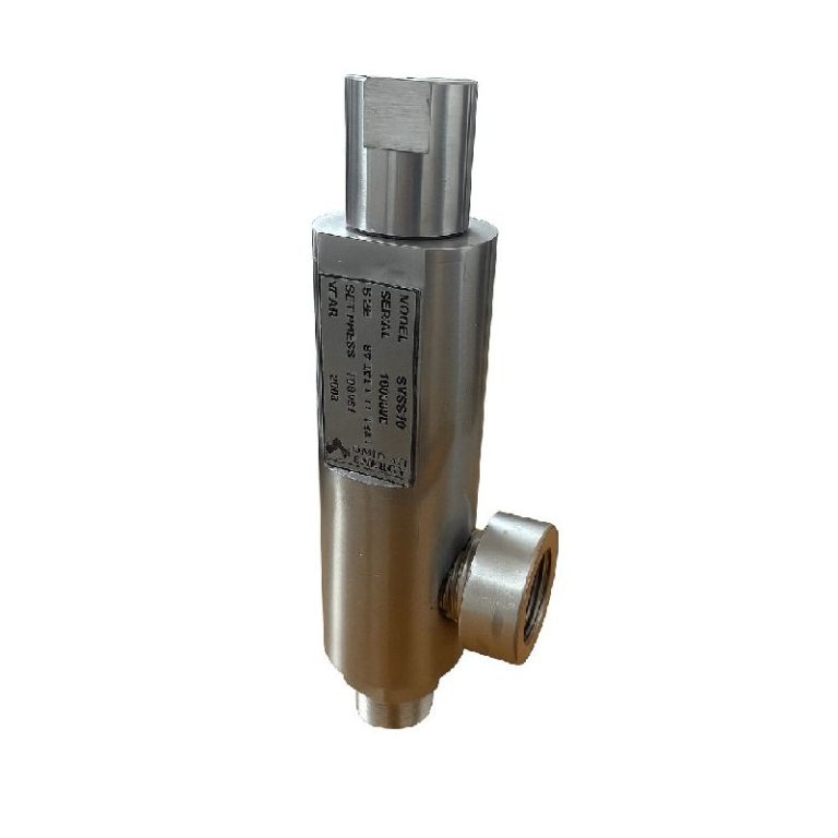 Safety valve with Stainless Steel body